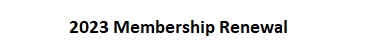 2023 Membership Available